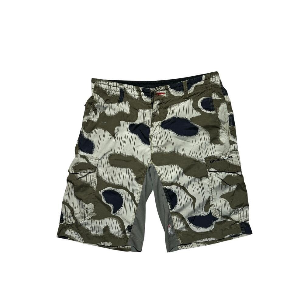 O’Neill Men’s Board Shorts Size 30 Trailr Camo Surf Swim Shorts Outdoor